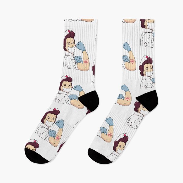 Item preview, Strong Women Nurse designed and sold by Piztees.