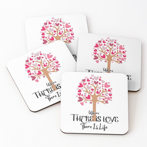 Item preview, Where There Is Love There Is Life designed and sold by GravitiTees.