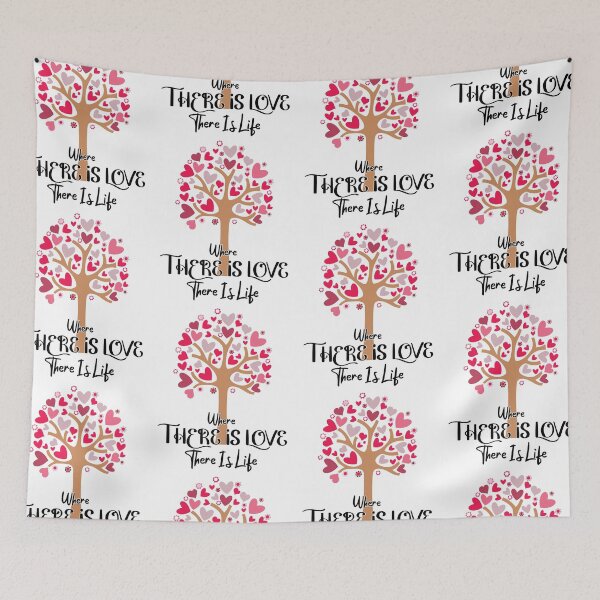 Item preview, Where There Is Love There Is Life designed and sold by GravitiTees.