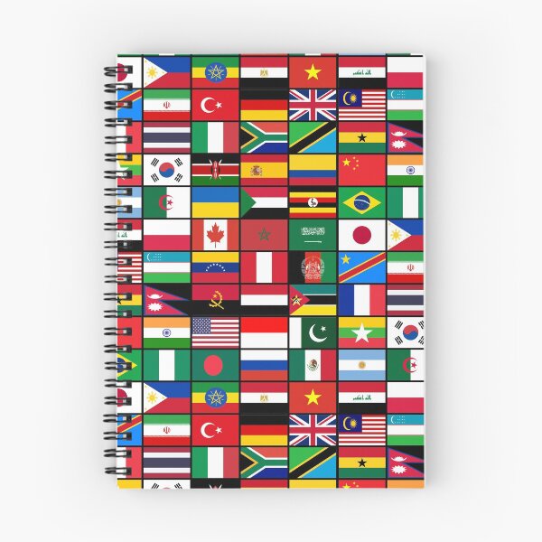 Item preview, Worlds Flags Pattern, Various Flags of The World, Geography Lovers  designed and sold by levsal.
