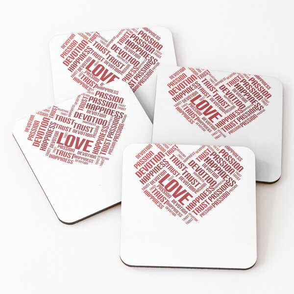 Item preview, Valentine Heart Love Words designed and sold by RoguePixel.
