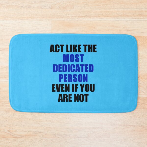 Item preview, Most Dedicated Person designed and sold by Curator Nation.