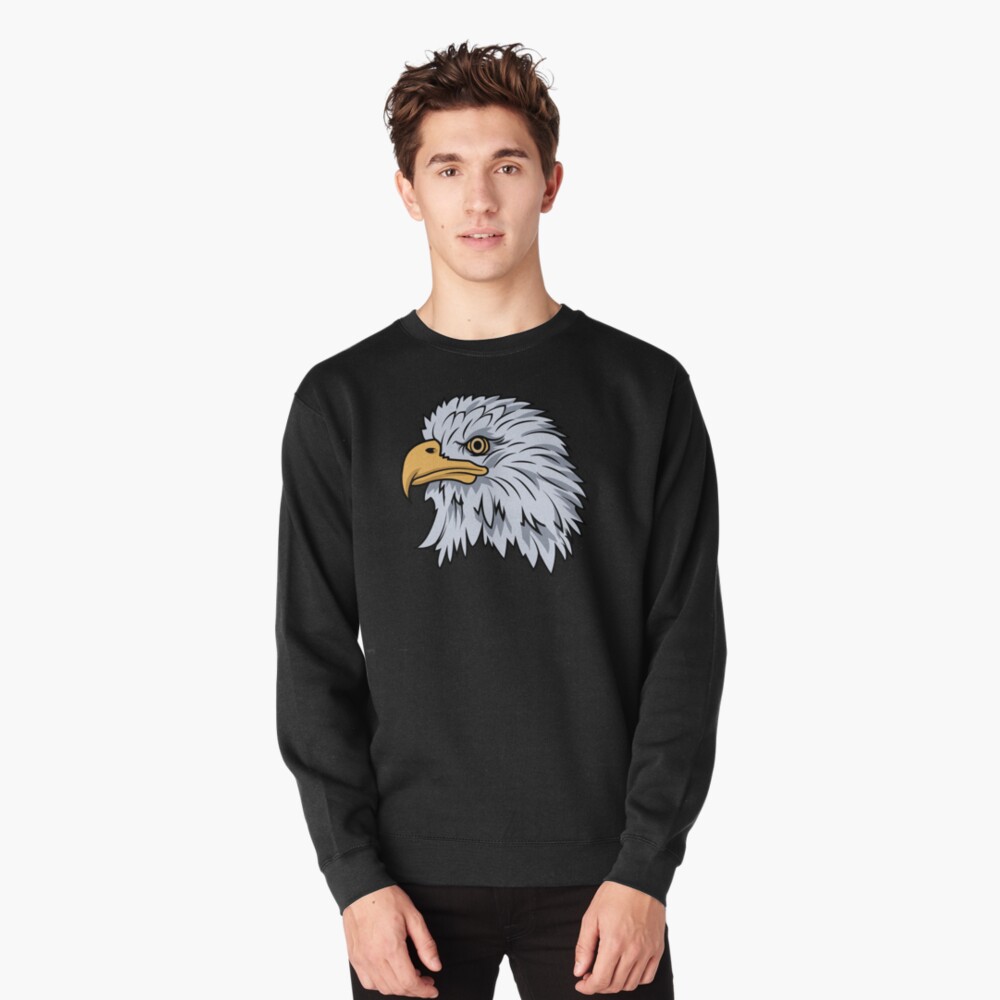 Eagle Face Sweatshirt Eagle Lover Hoodie for Men & Women -   Israel