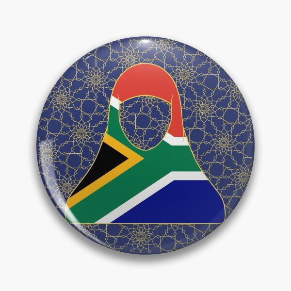 Item preview, South Africa World Flag Hijab Series Islam designed and sold by RISEHIGHER.