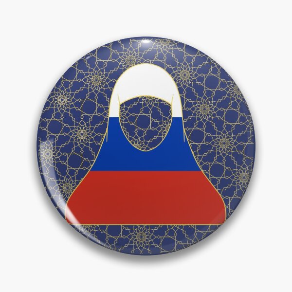 Item preview, Russia World Flag Hijab Series Islam designed and sold by RISEHIGHER.