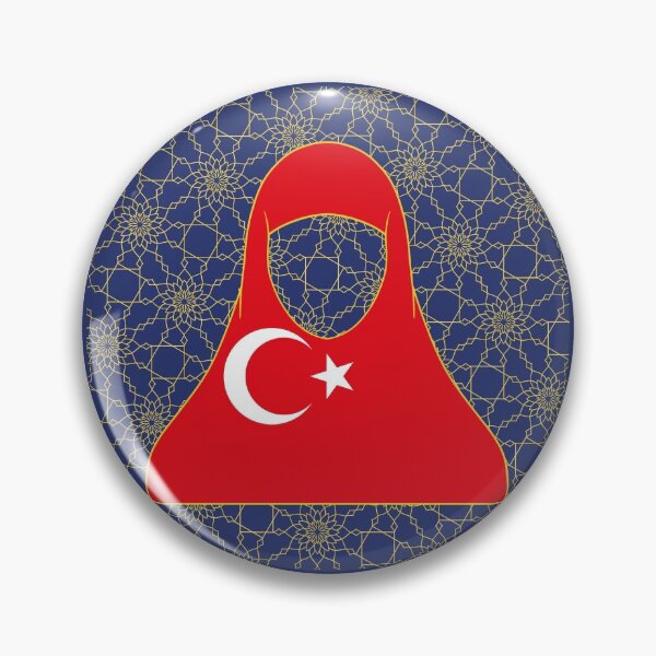 Item preview, Turkey World Flag Hijab Series Islam designed and sold by RISEHIGHER.