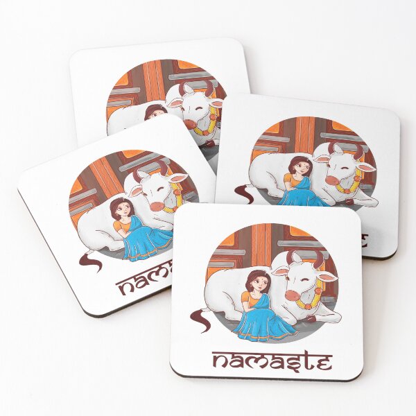 Item preview, Namaste - Love Cow  designed and sold by Pularts Store.