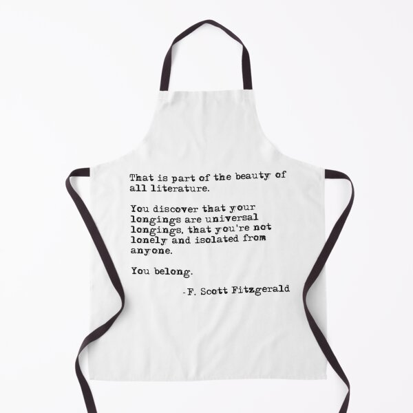 Item preview, The beauty of all literature - F Scott Fitzgerald designed and sold by peggieprints.