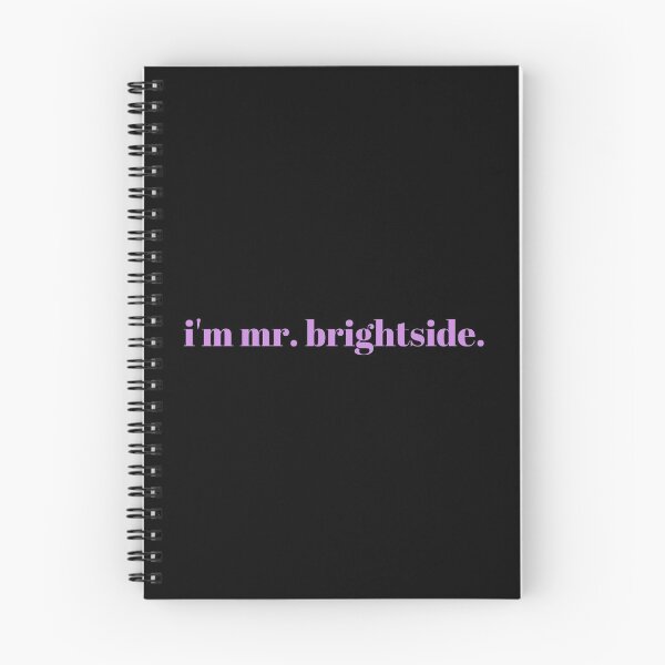 Aperçu de l'œuvre Je suis M. Brightside par les tueurs (violet clair) créée et vendue par fazeelat.