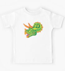 Camiseta para niños Triceratops (lima)