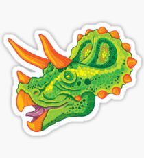 Pegatina Triceratops (lima)