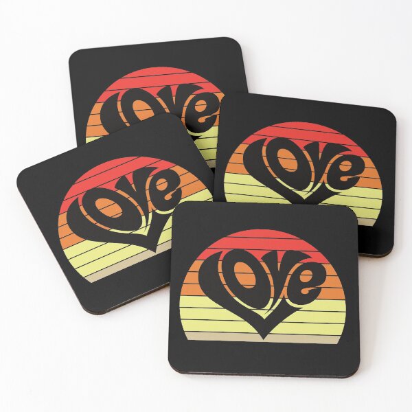 Item preview, Retro sunset love designed and sold by Astralia.