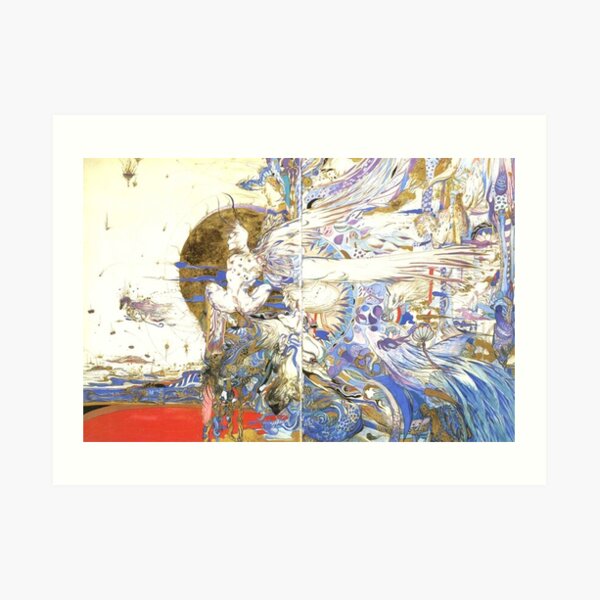 Yoshitaka Amano 's Fantasy Art Print