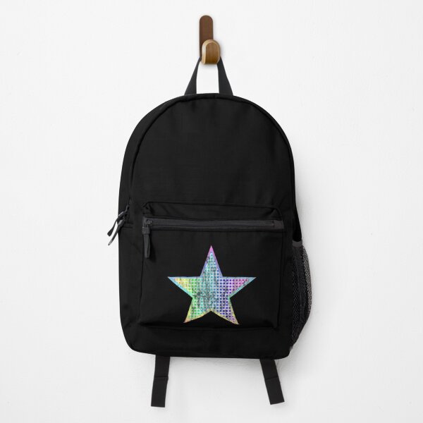 Item preview, Distressed Double Rainbow and White Gingham Star designed and sold by Bumblefuzzies.