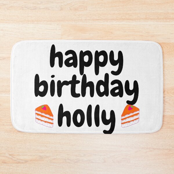 Item preview, Happy Birthday Holly designed and sold by Trendy Design.