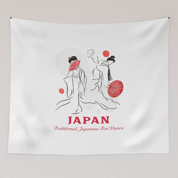 Item preview, The Traditional Japanese Fan Dance - Japan designed and sold by Gavinstar.