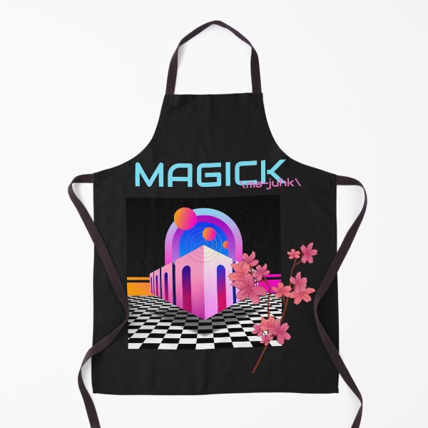 Item preview, Glitch Vaporwave Chaos Magick Aesthetic 8 (black shirt) designed and sold by fifty-bucks.