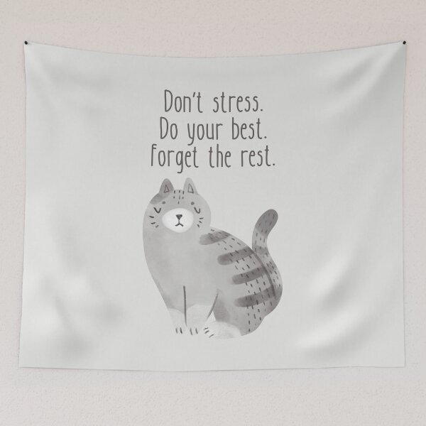 Item preview, Affirmation quote cat designed and sold by Nyanko-Sempai.