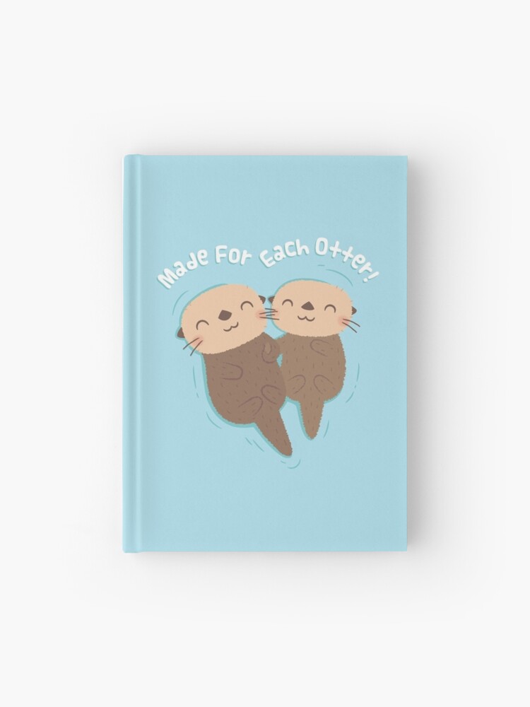 Sticker Book: Cute Sea otter Design Blank Sticker Album Journal