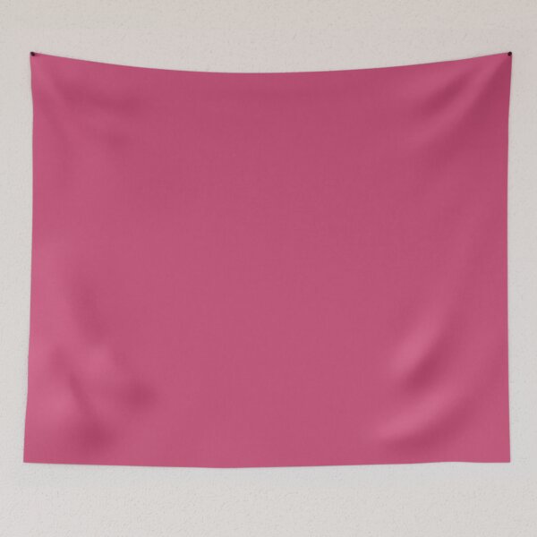 Item preview, plain raspberry sorbet solid color designed and sold by Pattern Girl.
