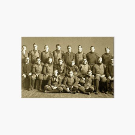 The 1905 Michigan football team. Won every game that year- except one Art Board Print