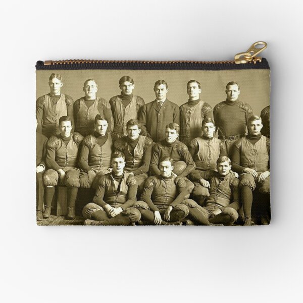 The 1905 Michigan football team. Won every game that year- except one Zipper Pouch