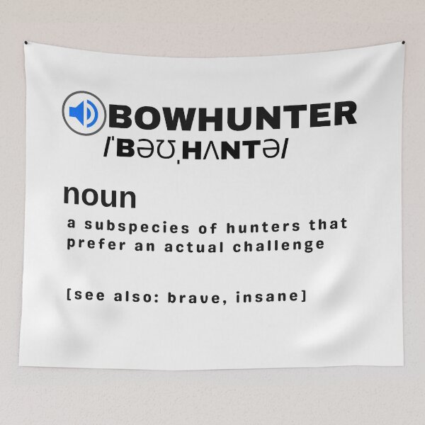 Item preview, Bow Hunter Definition funny designed and sold by crazy merchs.