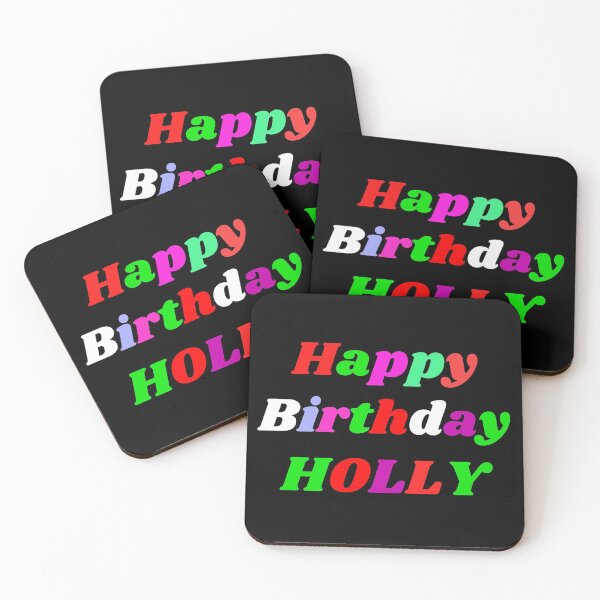Item preview, Happy Birthday Holly designed and sold by Trendy Design.