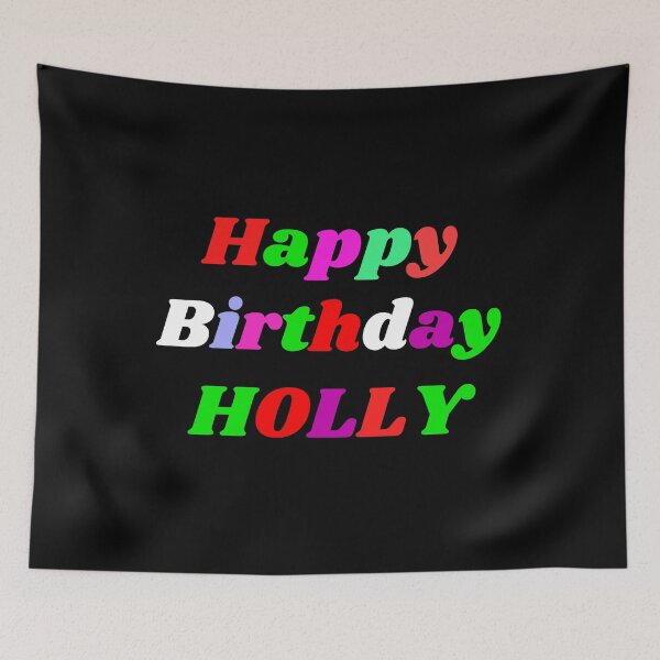 Item preview, Happy Birthday Holly designed and sold by Trendy Design.