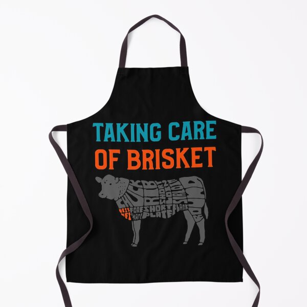 Body by Brisket, Cow Print Funny Apron for Men, Chef Apron With Pockets,  Mens BBQ Apron, BBQ Accessories, Christmas Grilling Gifts for Dad 