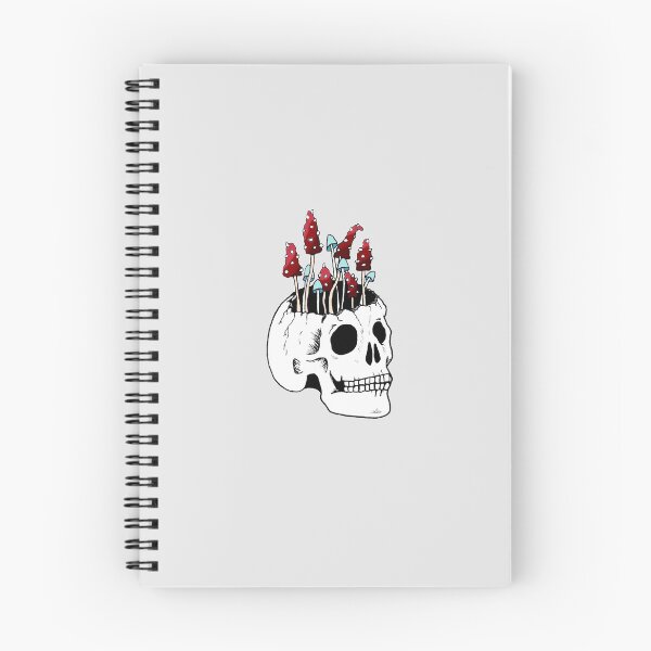 Item preview, mushroom skull 4 designed and sold by Grace Pinkstone.