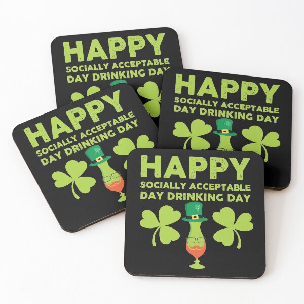 Item preview, St Patricks Day Socially Acceptable Day Drinking Graphic designed and sold by wdyoungblood.