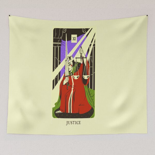 Item preview, THE JUSTICE TAROT CARD  designed and sold by julset.