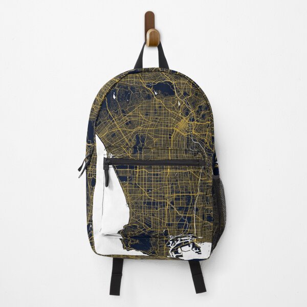 Item preview, Los Angeles City Map of the United States - Gold Art Deco designed and sold by deMAP.
