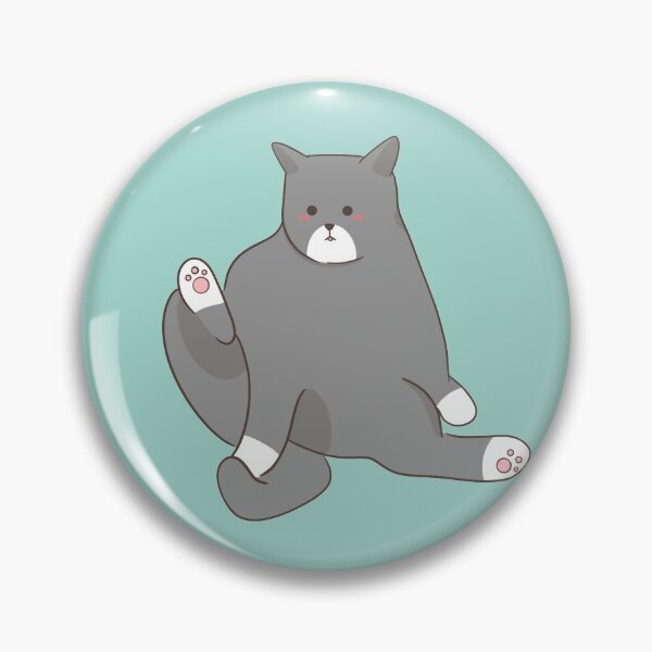 Item preview, Cutie fat tuxedo cat designed and sold by CricketDoodles.
