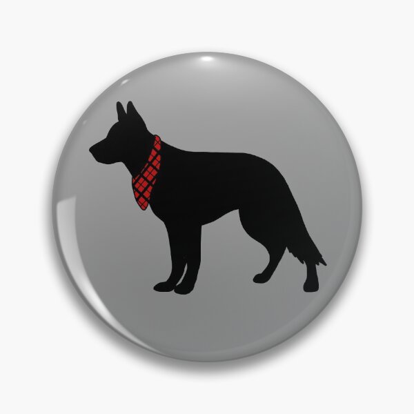 Item preview, German Shepherd with Plaid Bandana designed and sold by taylorrowan.