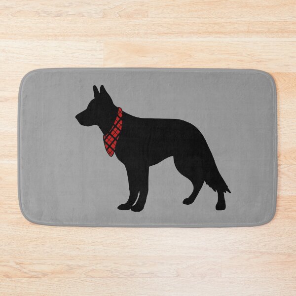 Item preview, German Shepherd with Plaid Bandana designed and sold by taylorrowan.