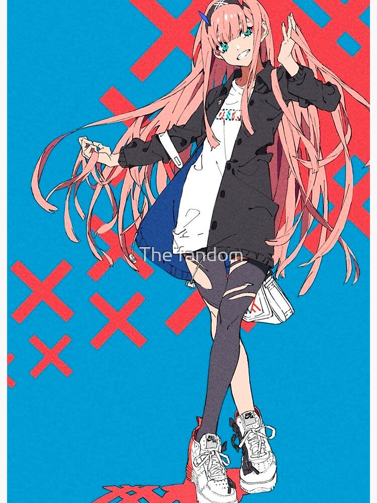 Zero Two - Darling in the Franxx | Art Board Print