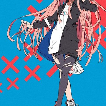 Zero two, Anime darling in the franxx! Poster for Sale by The