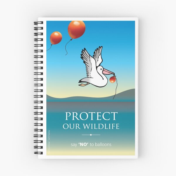 Item preview, Pelican balloon graphic designed and sold by RedCloudDesign.