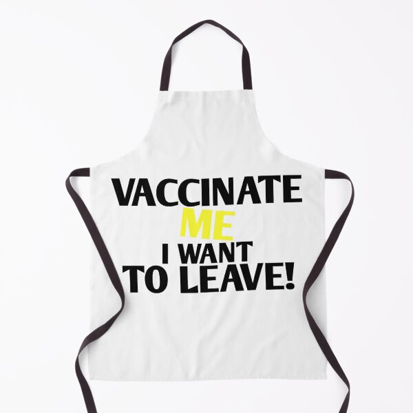 Item preview, Vaccinate! black yellow, vaccinate me I want to go! designed and sold by vibeno1.