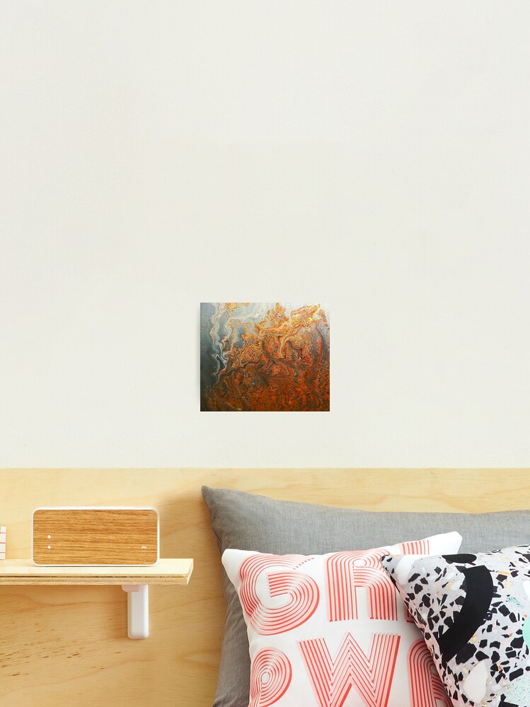 Thumbnail 2 of 3, Photographic Print, Abstract Rustic Pattern designed and sold by kayodeDesign.