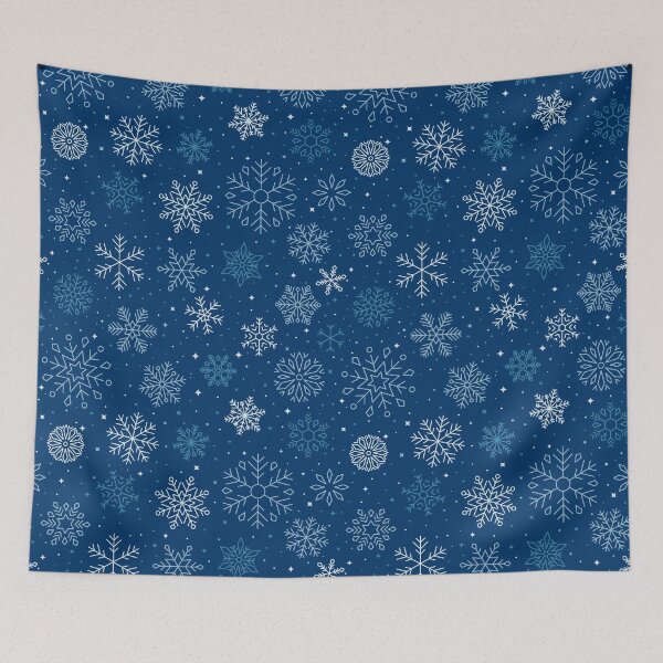 Item preview, Blue Snowflakes designed and sold by cursotti.