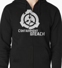 SCP Breach Zipped Hoodie