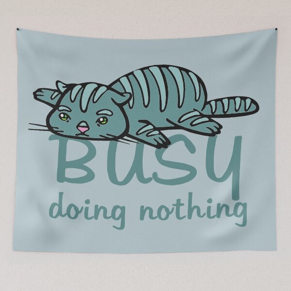 Item preview, BUSY, doing nothing designed and sold by sandpiperstudio.