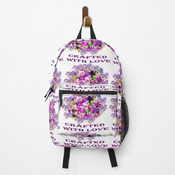 Item preview, Beautiful bouquet of flowers in different shades of purple  designed and sold by Vicky Rodden.