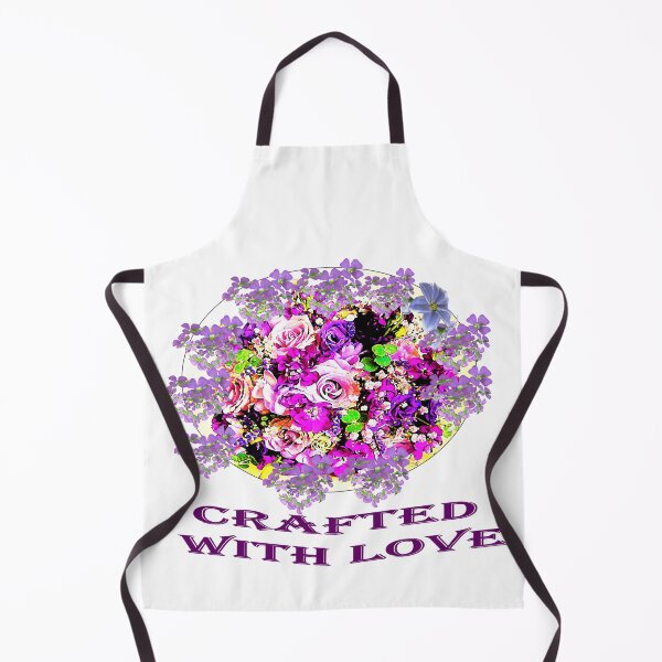 Item preview, Beautiful bouquet of flowers in different shades of purple  designed and sold by Vicky Rodden.