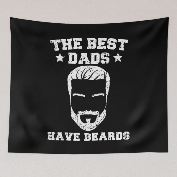 Item preview, Father beard bearded dad Father's day gift bearded men distressed designed and sold by 123428094.