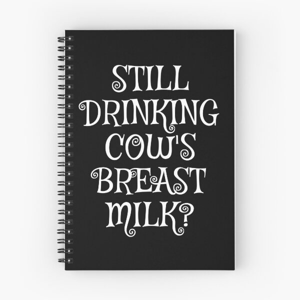 Item preview, Still Drinking Cow's Breast Milk? | Animal Rights | Veganism designed and sold by EarlessPierre.