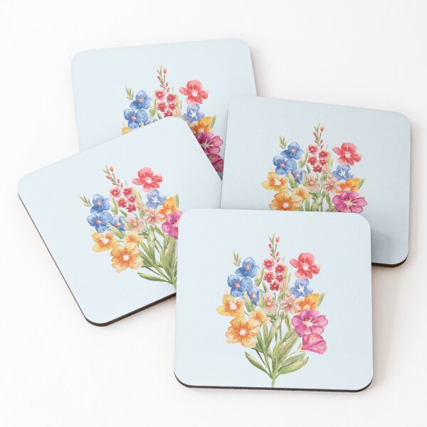 Item preview, Watercolor Flower Bouquet designed and sold by elifdesign.